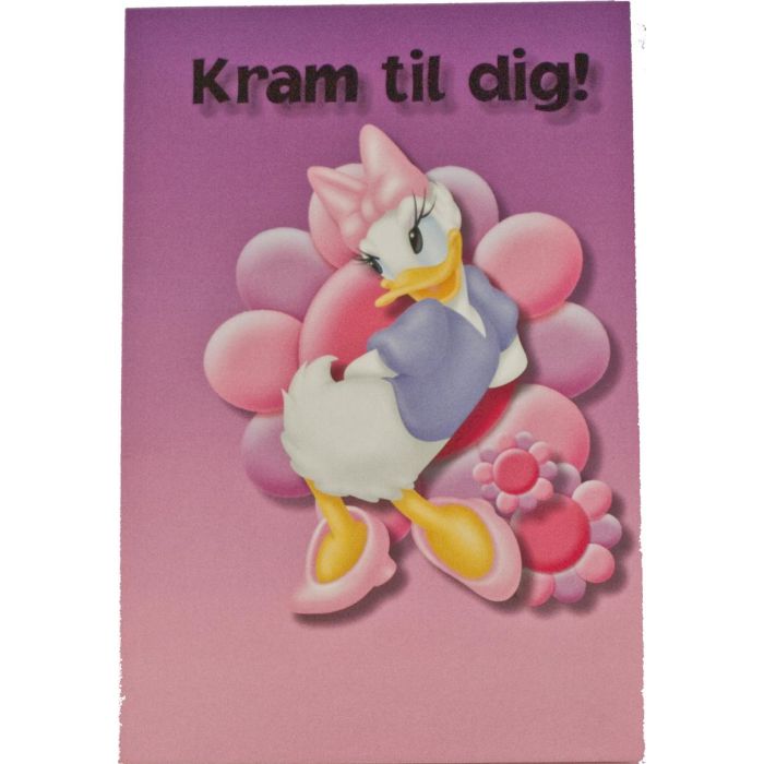 Lykønskningskort med Andersine. Kuvert medfølger