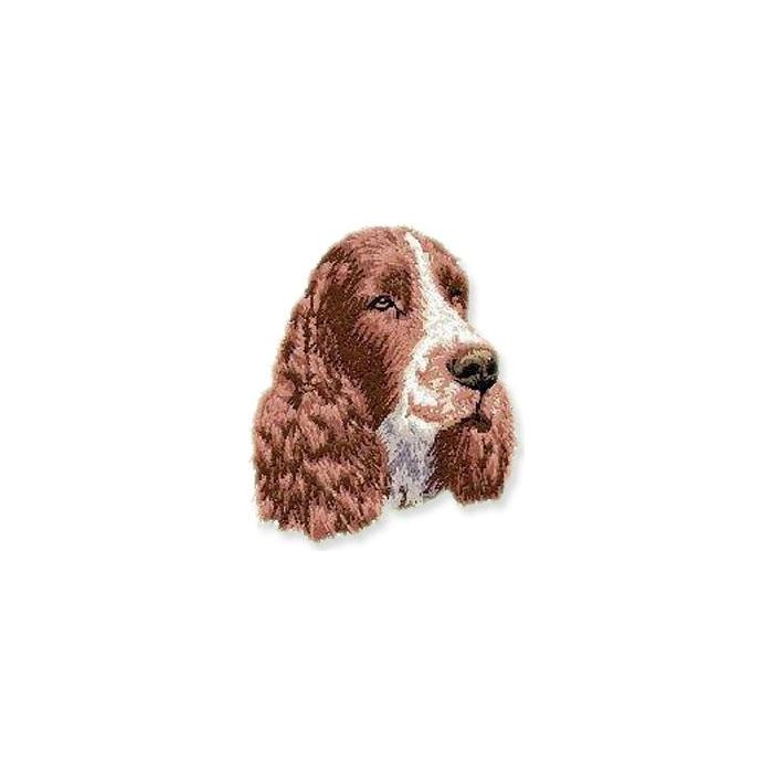 Strygemærke med hunderacen Engelsk Springer Spaniel.