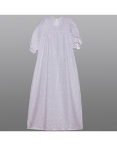 Dåbskjole i broderie anglaise