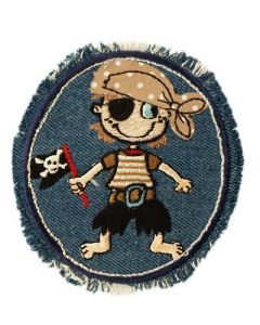 Strygemærke med piratdreng