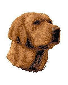 Strygemærke med hunderacen Labrador - brun.
