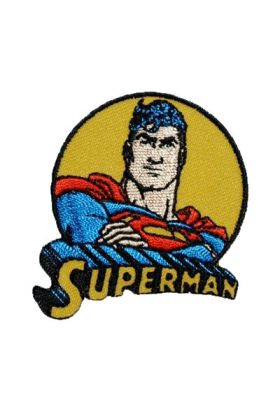 Strygemærke med Superman, brystbillede