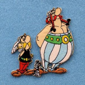Strygemærke m/Asterix, Obelix og Idéfix
