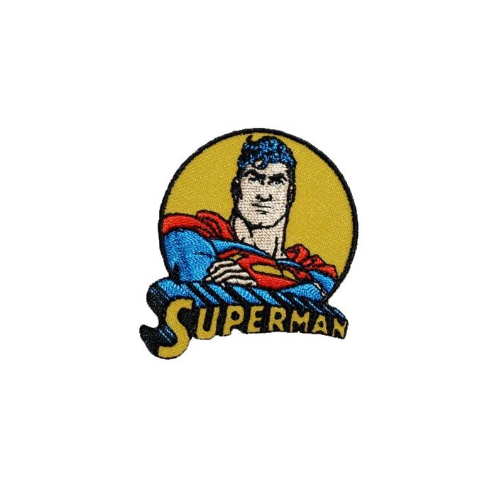 Strygemærke med Superman, brystbillede